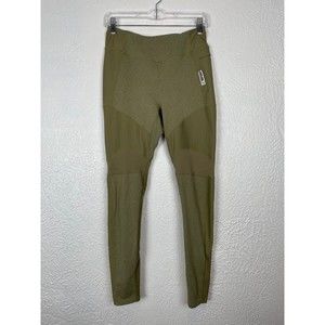 Gymshark Green Textured Leggings Size Medium